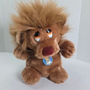 Vintage Dakin Ludicrous Lion 10" Plush Stuffed Animal‎ Toy 1982
Red Nose
